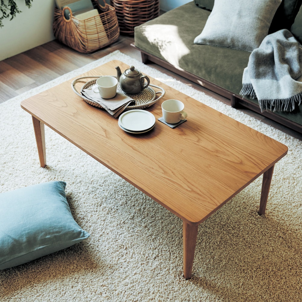 折りたたみフラットヒーターこたつテーブル ＜幅105cm＞｜通販の