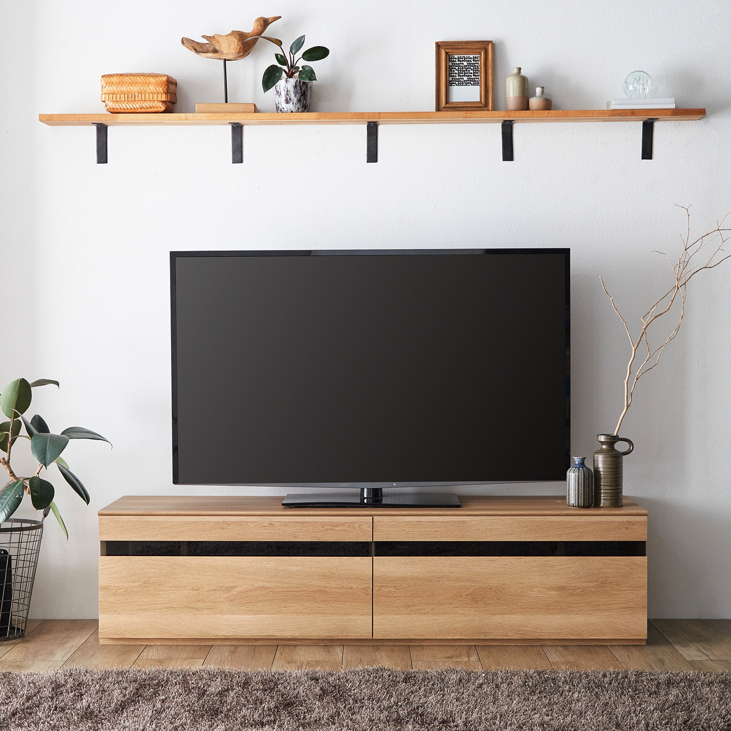 配線がすっきり隠せるテレビ台 ＜幅120cm／幅150cm＞｜通販の