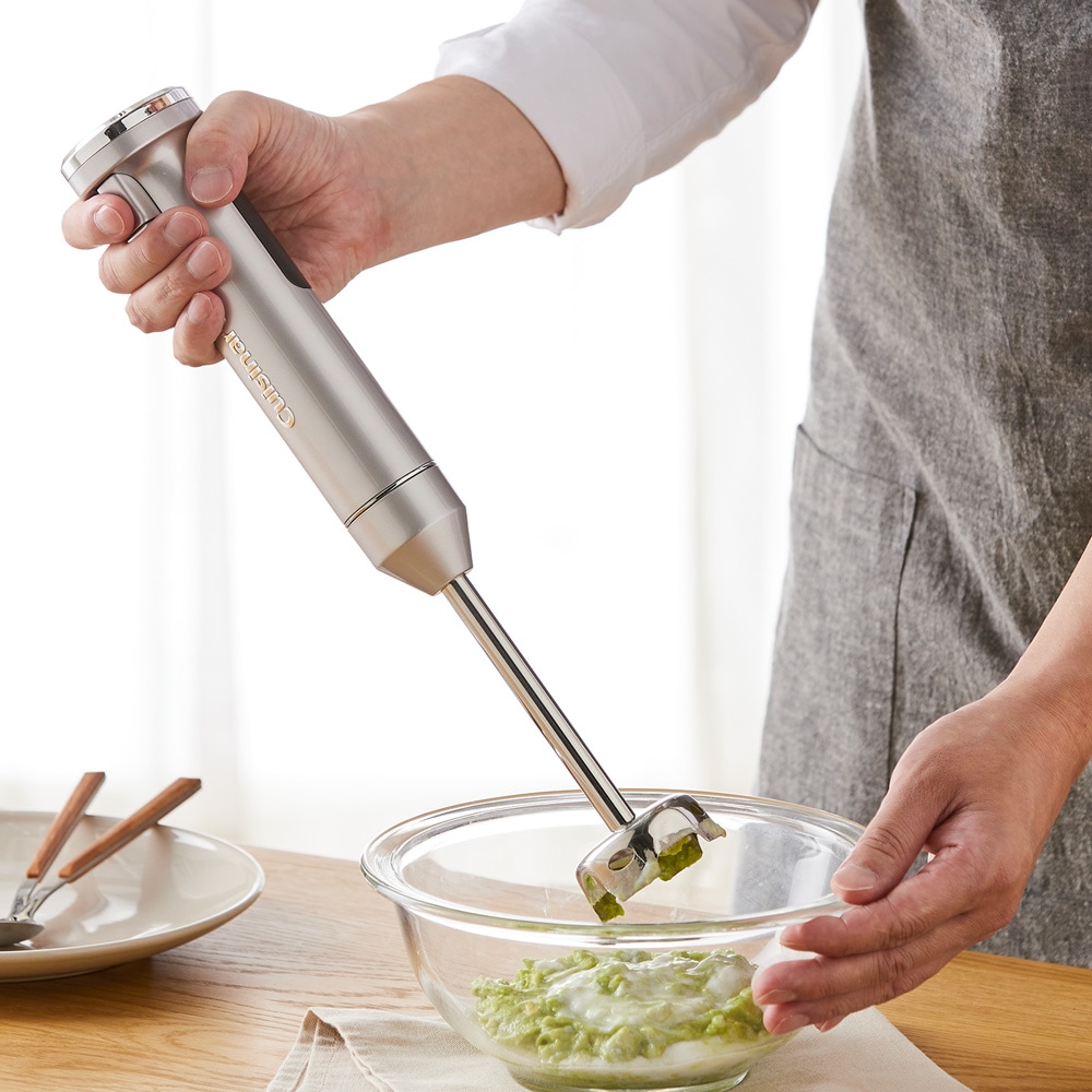 クイジナート/Cuisinart」コードレス充電式ハンドブレンダー 【約530g