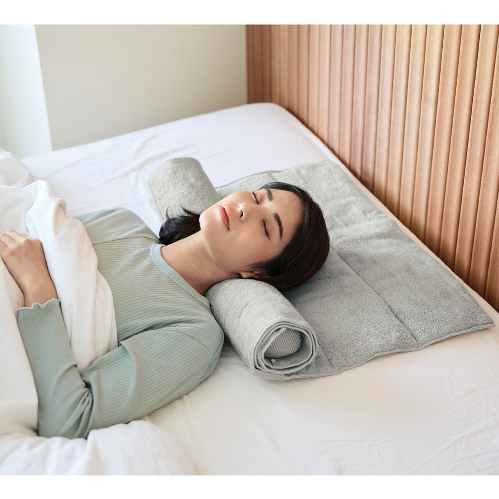 今治ピローレスネックフィットタオル(ポール付き)（マッサージグッズ