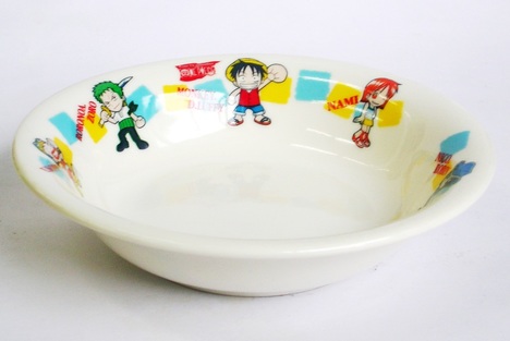 ワンピース（ONEPIECE)磁器製フルーツ皿【アニメONEPIECE/通販/包装