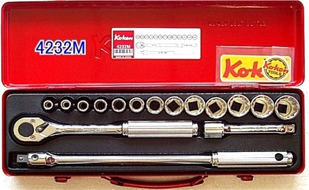 コーケン 4232M ソケットセット ＜ ハッピーツール 自動車用機械工具の