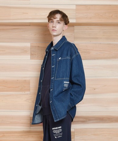 オーバーサイズデニムシャツジャケット ＜ NO TARGET