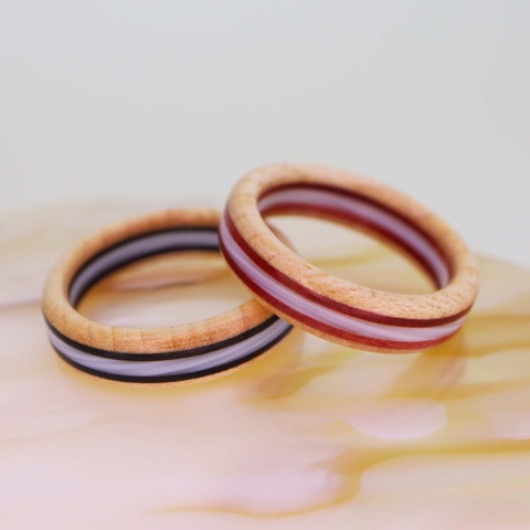 木の指輪屋さんの木の指輪(ウッドリング)に最適な木材10種 ＜ 木の指輪