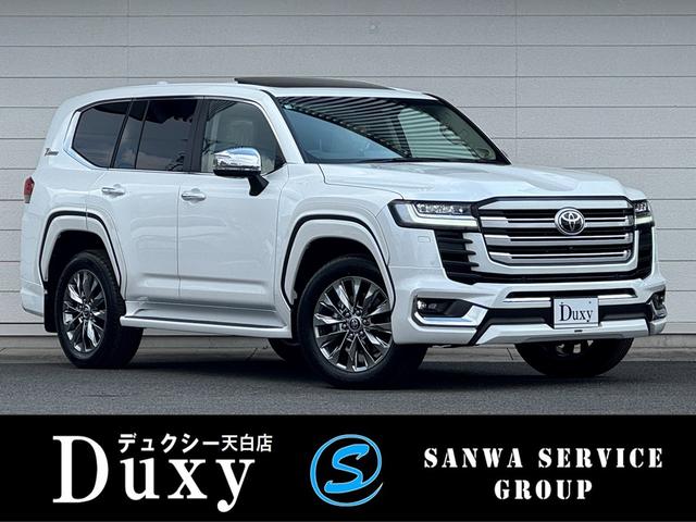 トヨタ ランドクルーザー ZX 4WD 改良後モデル 本革ベージュ内装