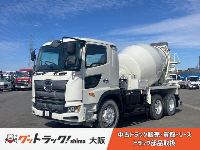 日野 プロフィア コンクリートミキサー車 新明和製上物 容量8．3立米