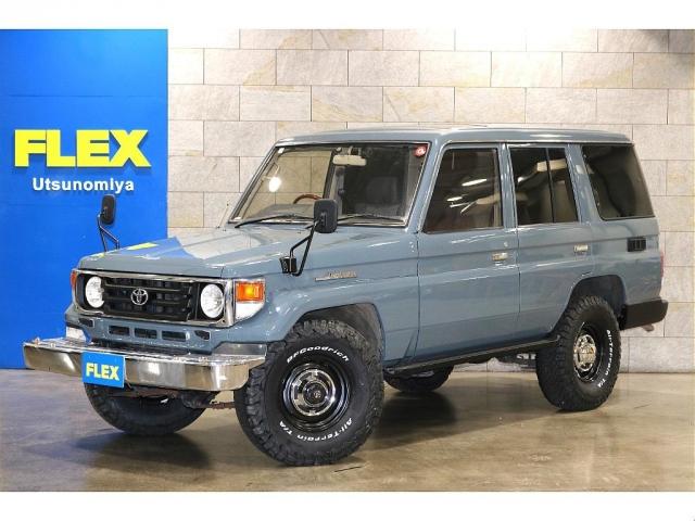 トヨタ ランドクルーザー70 ZX 前期型 前後リーフ 新品メッキ