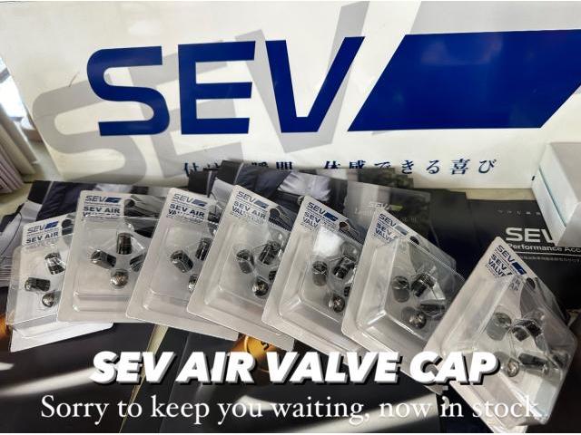 SEV AIR VALVE CAP お待たせしました SEV エアバルブキャップ入荷しま