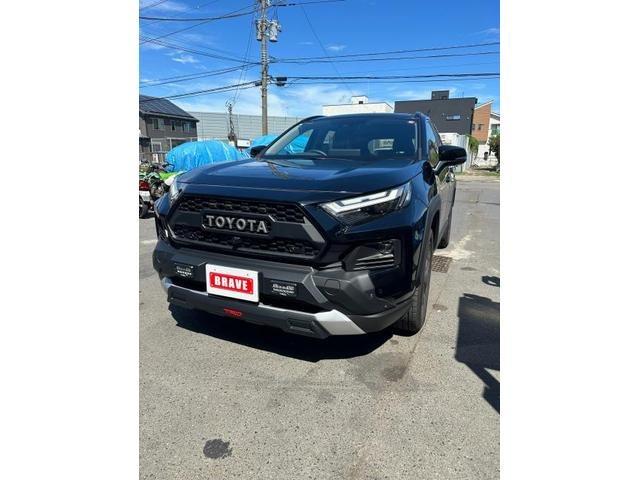 トヨタ RAV4 アドベンチャー タコマ風グリル交換 タコマグリル 事故