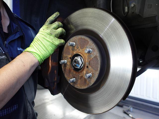 スバル インプレッサ ブレーキ ディスク パッド ローター 交換 愛知県