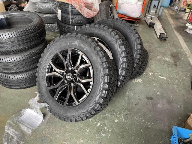 ハイラックスGR GUN125 BFグッドリッチ ALLテレーン KO2 265/60R18