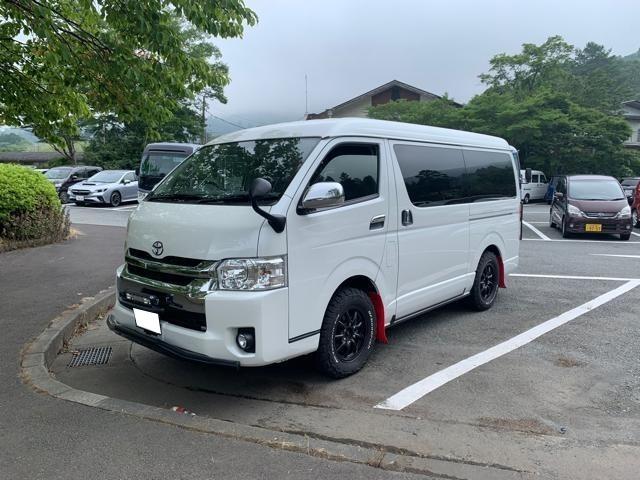 ハイエース 200系 GL 後付けシートヒーター取り付け 神奈川 湘南 藤沢