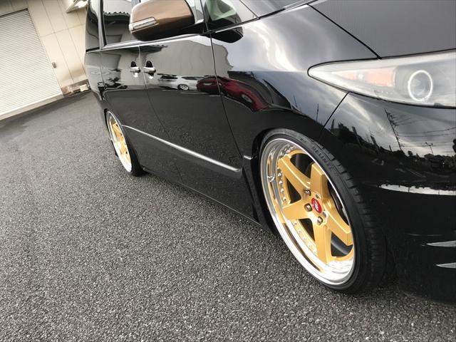 50エスティマ WORK ジスタンス W5S 取付けです。｜グーネットピット