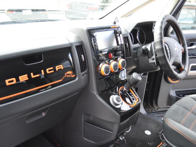 CV1W デリカ D5 アクティブギア テレビキャンセラー 取付 カスタム