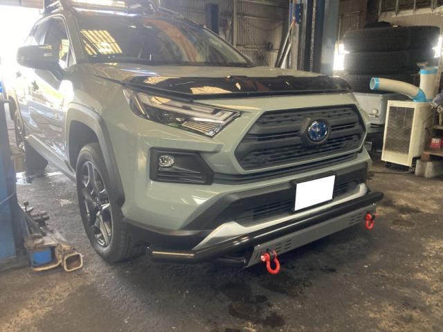 RAV4 TOYOTA タコマ風グリル ミリ波レーダー加工取付 ｜グーネットピット