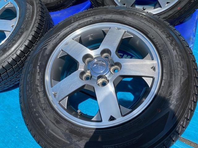 パジェロミニ純正ホイール＆スタッドレスタイヤのセットが入庫しました