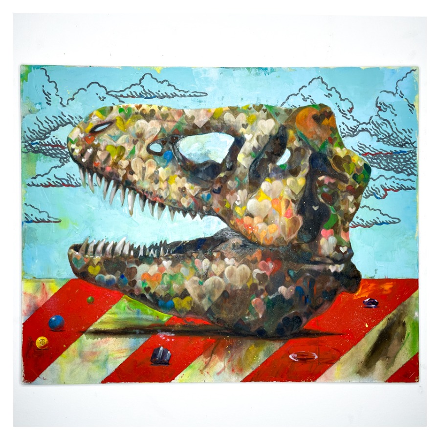 恐竜の骨(ティラノサウルス) – 東京のアートギャラリーピカレスク