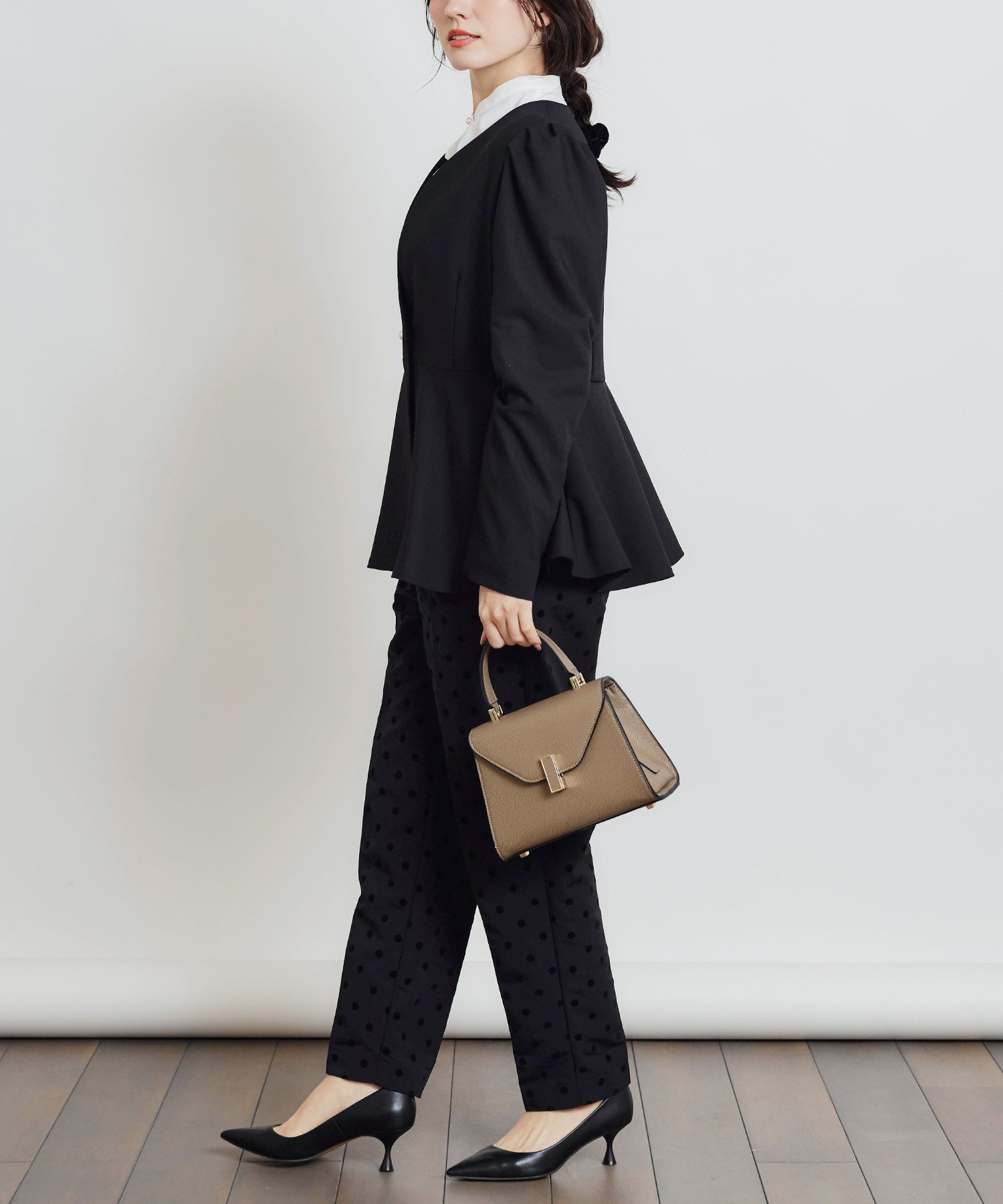 パールボタンペプラムジャケット | PICCIN (ピッチン) 公式通販