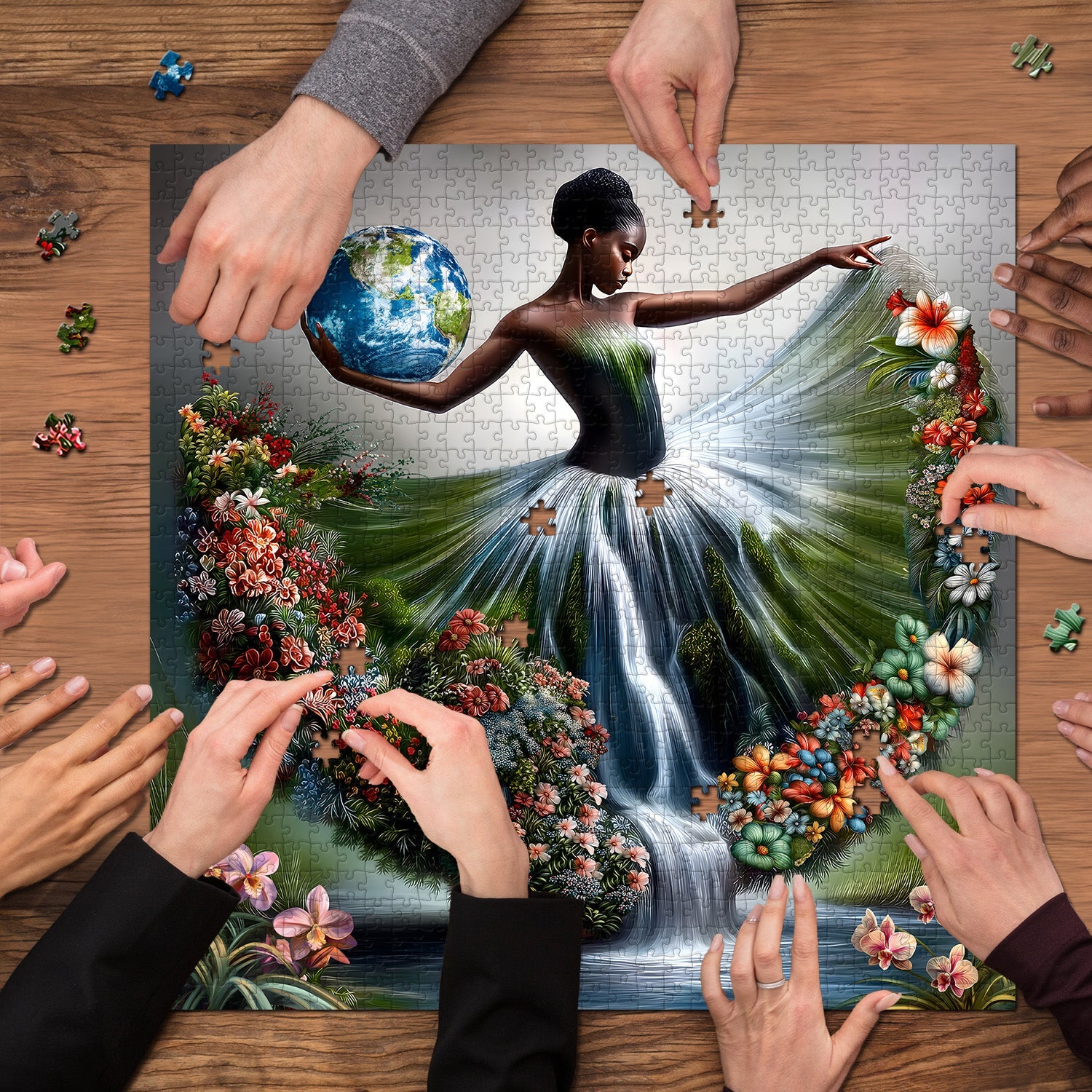 Earth Dance Jigsaw Puzzle 1000 Pieces – Pickforu Puzzle