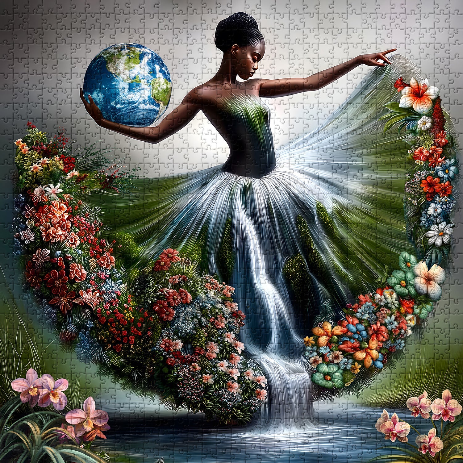 Earth Dance Jigsaw Puzzle 1000 Pieces – Pickforu Puzzle