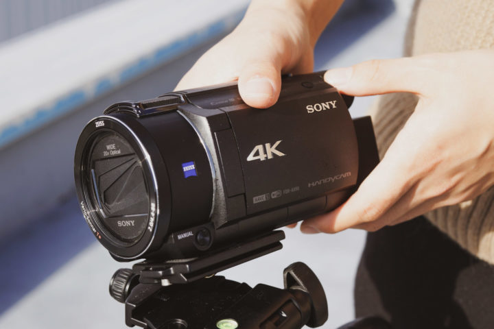 手ブレ補正がスゴい!!ソニー 4Kビデオカメラ FDR-AX60を実写レビュー