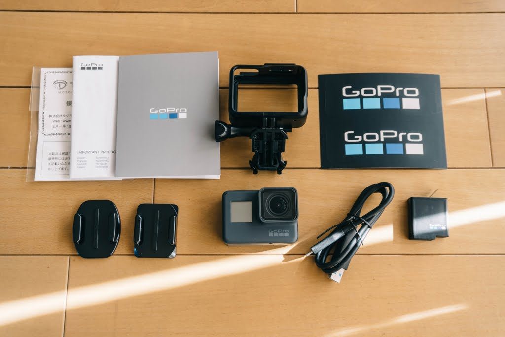 GoPro（ゴープロ ）付属品について解説！買ってすぐ使える付属品一覧