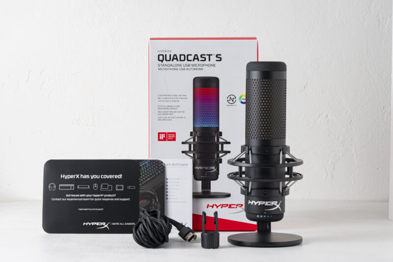 実機レビュー】光るマイクHyperX QuadCast S | 口コミは本当？操作は