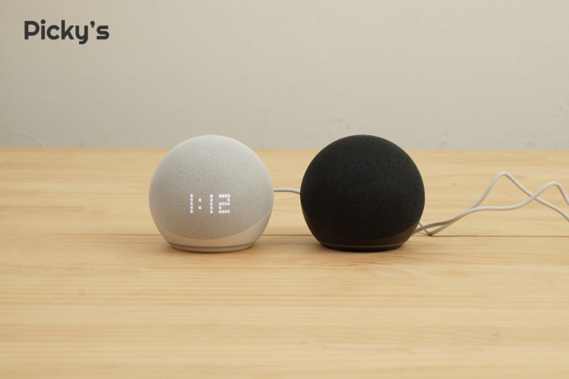 実機レビュー】第5世代のEcho Dot/Echo Dot with clockを徹底検証！第4