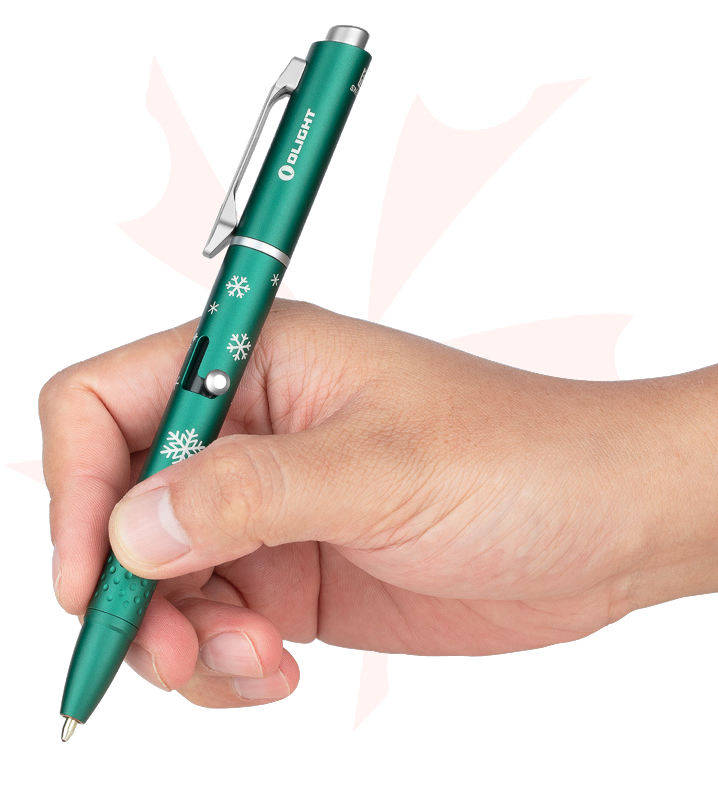 Olight O'Pen Glow Pen with Integrated LED Flashlight and Charging