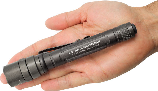 SureFire E2L AA Outdoorsman Dual-Output LED Flashlight, 115 Max