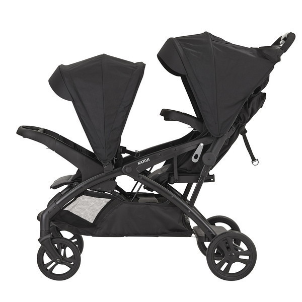 KATOJI ベビーカー 二人でゴーDX シングルタイヤ オニキス ブラック