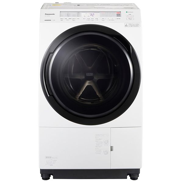 PANASONIC NA-VX800BL-W クリスタルホワイト [ななめ型ドラム式洗濯