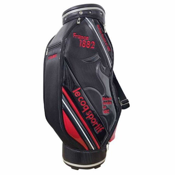le coq sportif ルコック キャディバッグ 2025年モデル LG5SCB10M BKRD