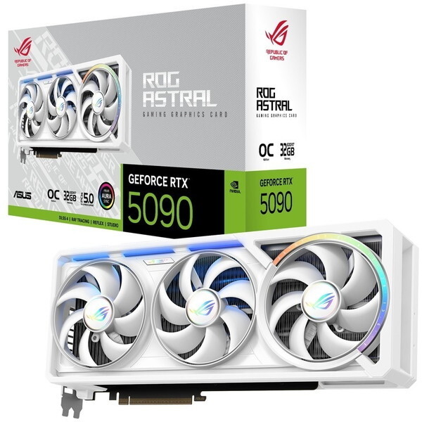 ASUS ROG-ASTRAL-RTX5090-O32G-WHITE ホワイト [グラフィックボード