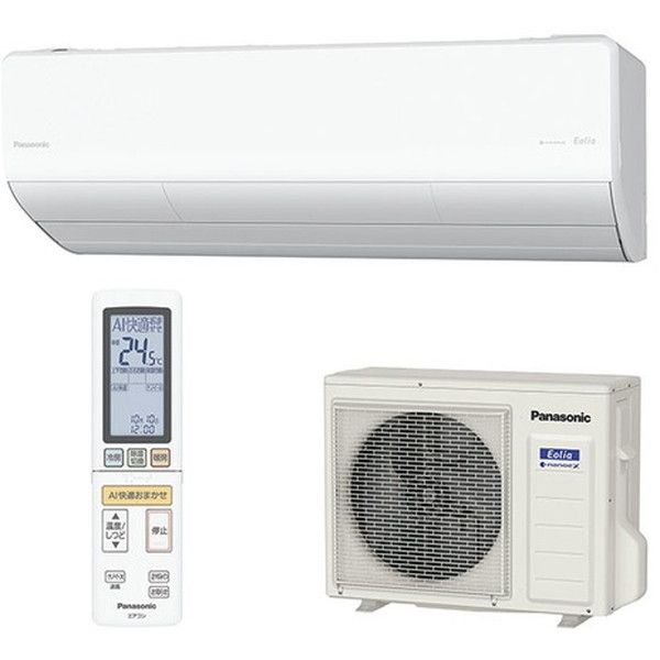PANASONIC CS-UX252D2-W クリスタルホワイト フル暖 Eolia(エオリア