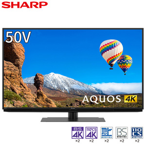 SHARP 4T-C50CH1 AQUOS [50V型 地上・BS・110度CSデジタル4Kチューナー