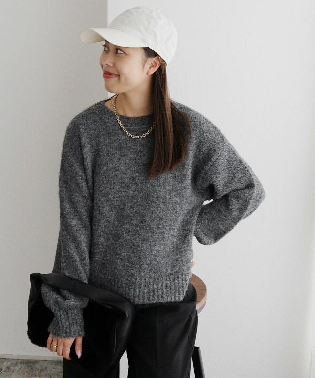 ネックが選べるクロップドニット | 【公式】Pierrot（ピエロ