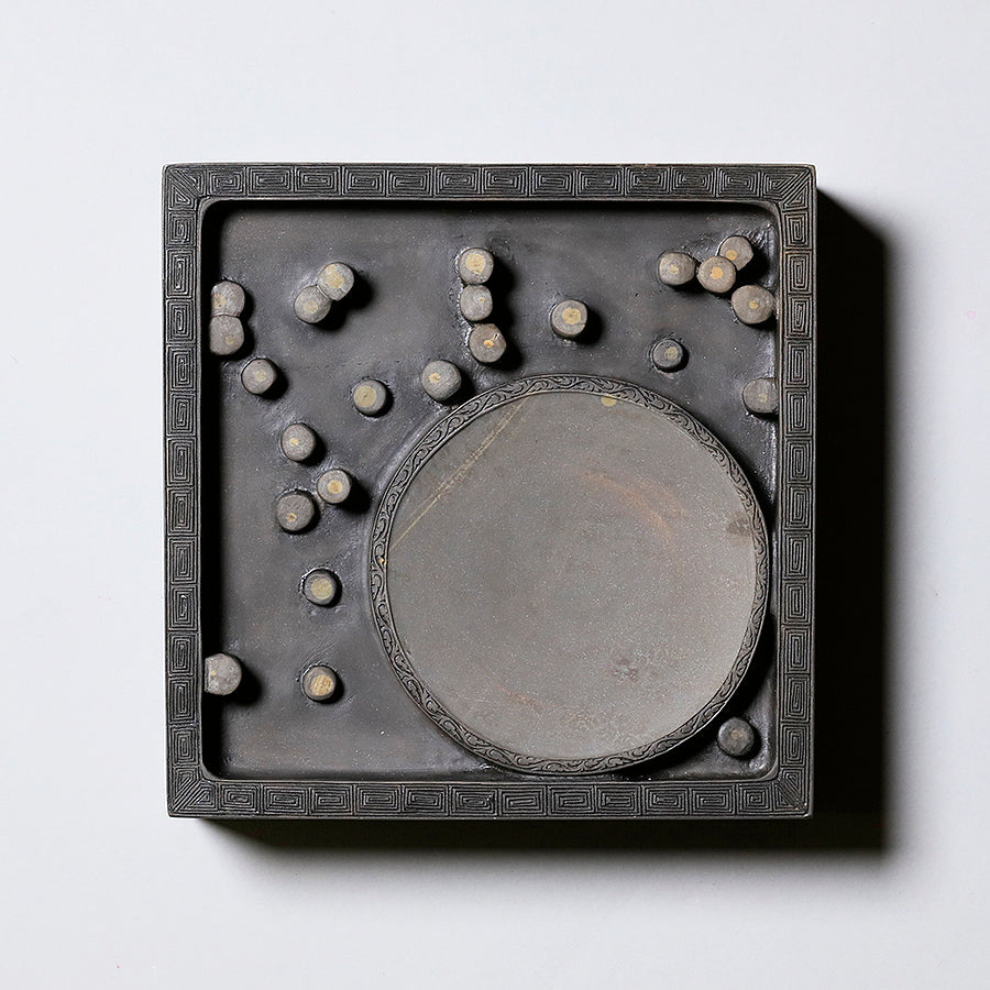 梅花坑 星華硯 方形有眼柱 加厚 – PIGMENT TOKYO