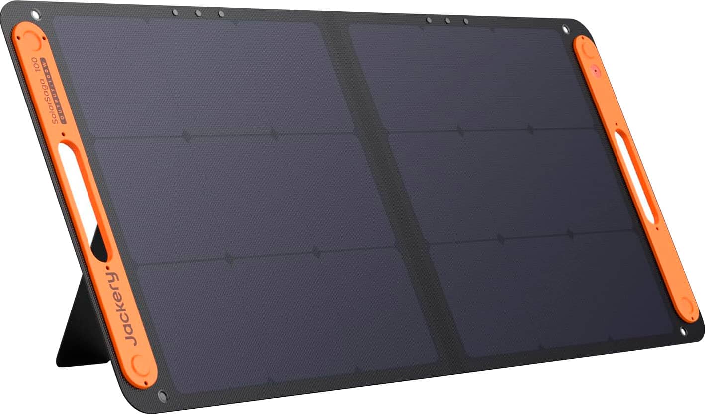Jackery SolarSaga Portable Panel 100W Black JS-100C - Best Buy