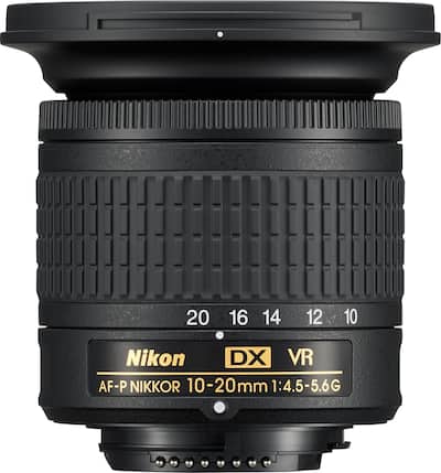 Nikon AF P DX NIKKOR 10 20mm f/4.5 5.6G VR Wide Angle Zoom Lens