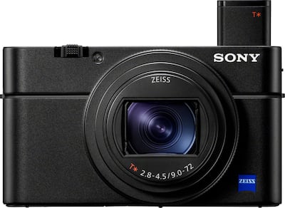 Sony Cyber shot RX100 VII 20.1 Megapixel Digital Camera Black