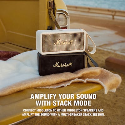 Marshall Middleton Portable Bluetooth Speaker with Rugged