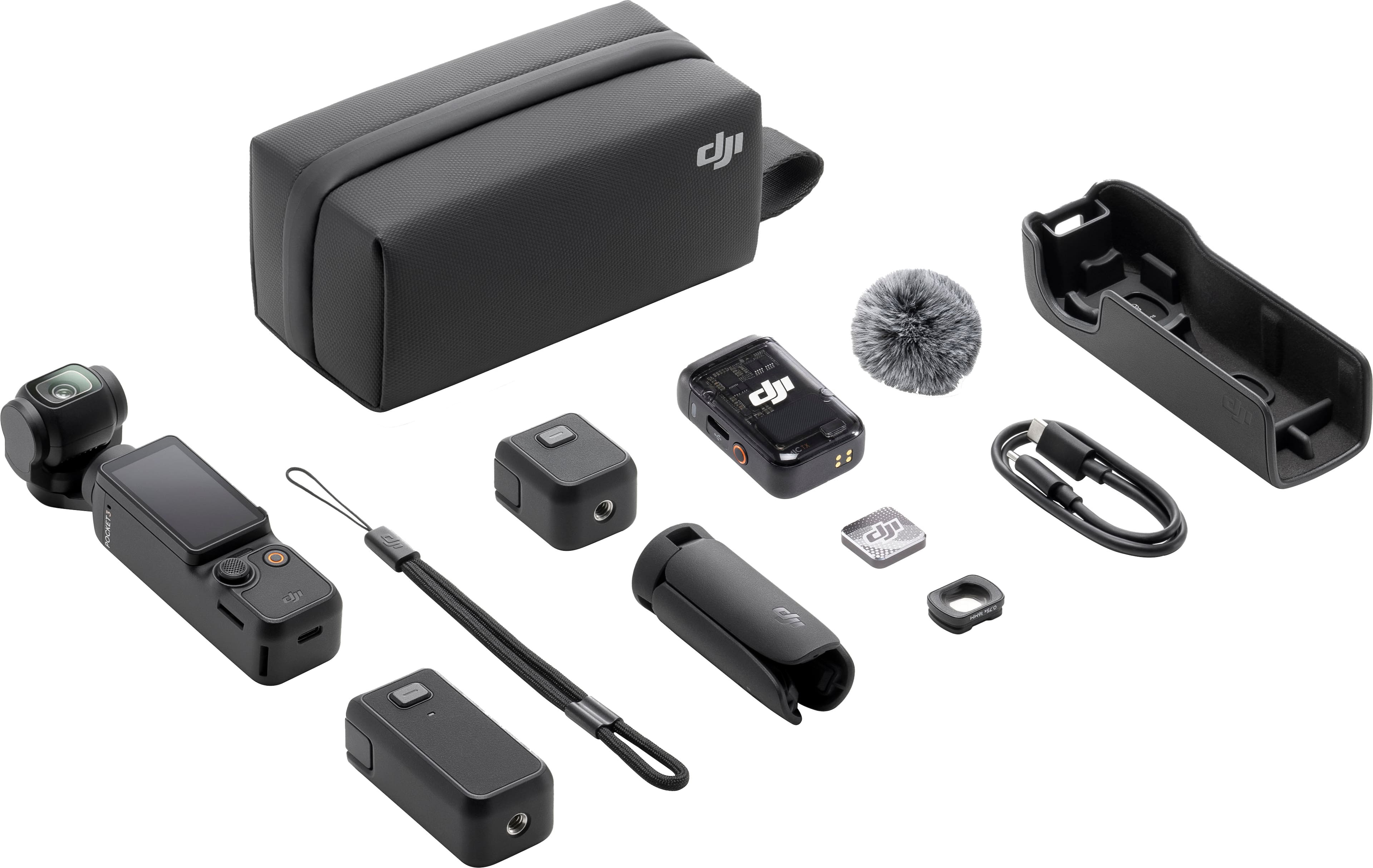 DJI Osmo Pocket 3 Creator Combo 3 Axis Stabilized 4K Handheld