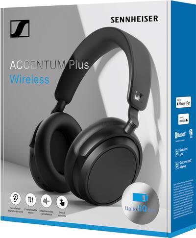 Sennheiser ACCENTUM Plus Wireless Bluetooth Headphones, Adaptive