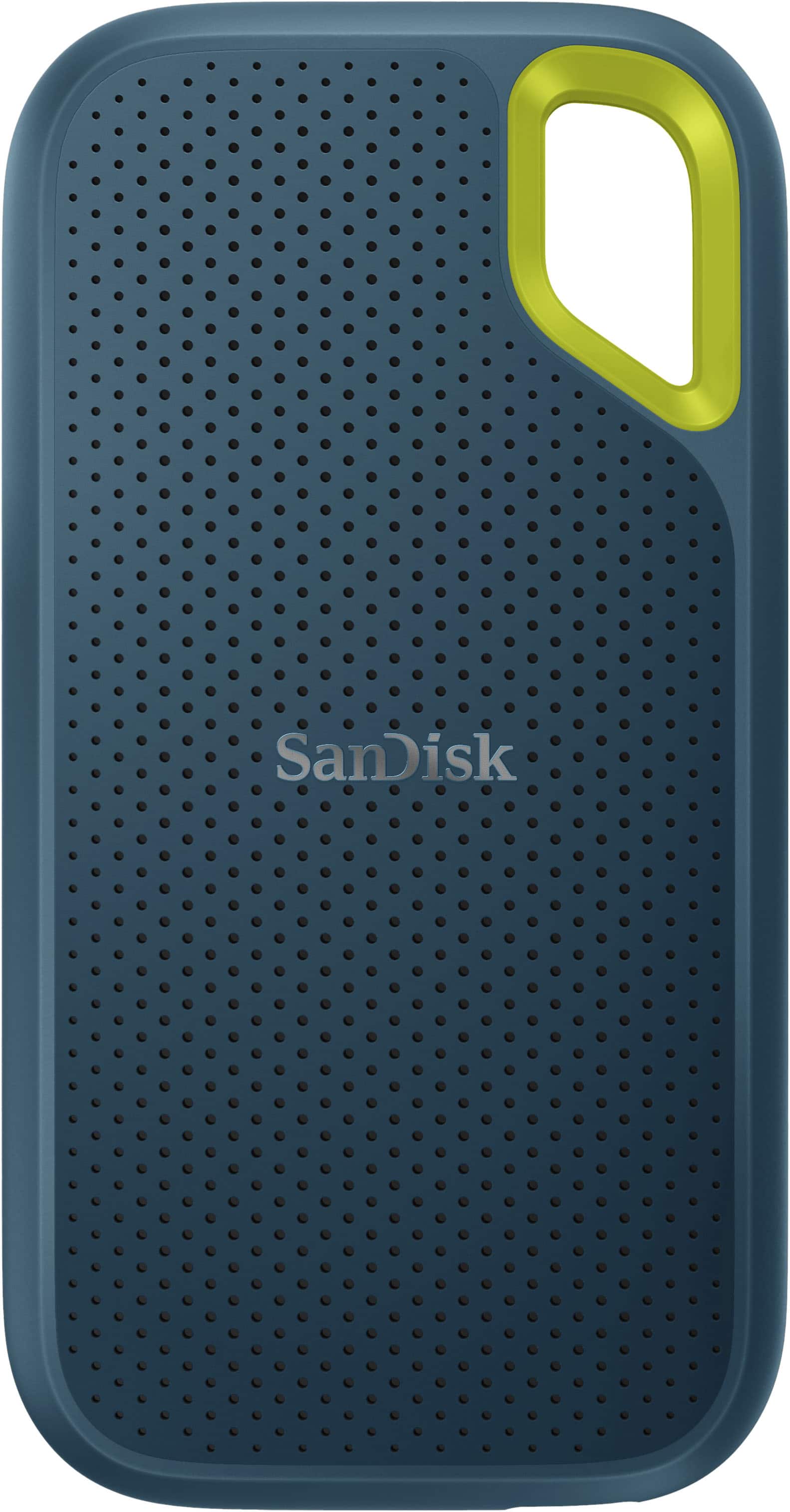 SANDISK Extreme Portable 2TB External USB C NVMe SSD Black
