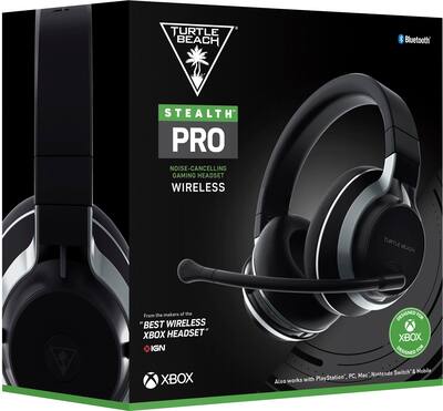 Turtle Beach Stealth Pro Wireless Over Ear Noise Cancelling Gaming