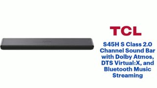 TCL S45H S Class 2.0 Channel Sound Bar with Dolby Atmos, DTS