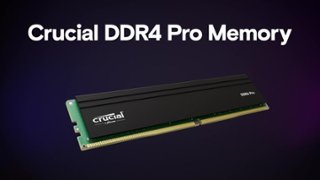 Crucial Pro 64GB Kit (2x32GB) DDR4 3200MHz C22 UDIMM Desktop
