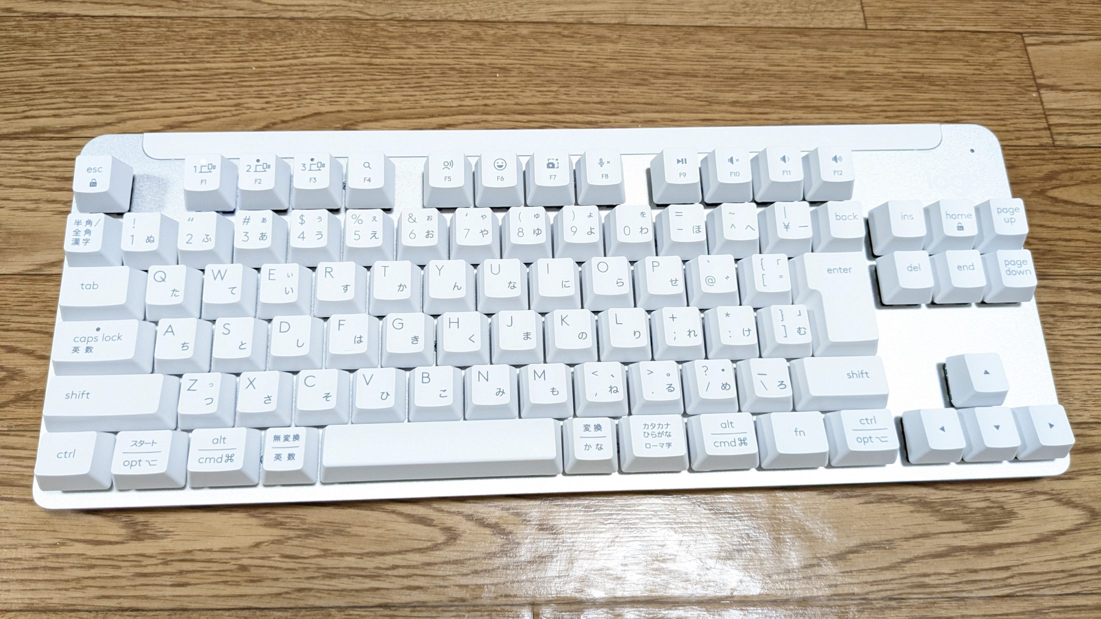 Logicool SIGNATURE K855 レビュー：テンキーレスワイヤレスキーボード