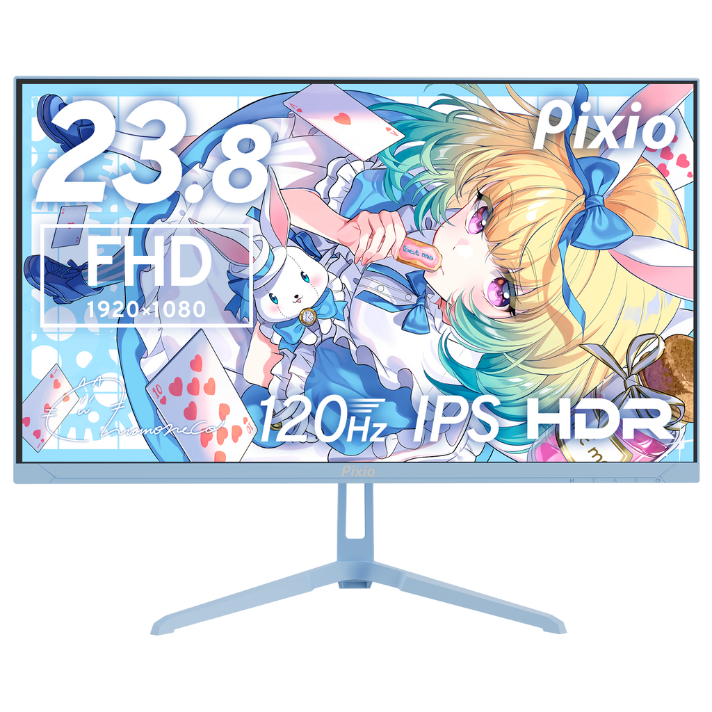 PX246WAVEB / パステルブルー | 23.8インチ 120Hz FHD IPSゲーミング